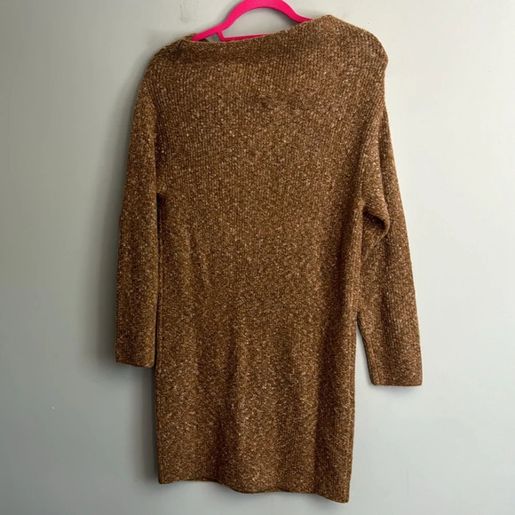 Nostrum Treasure Bond Brown Long Sweater Size S NWT - Picture 7 of 7